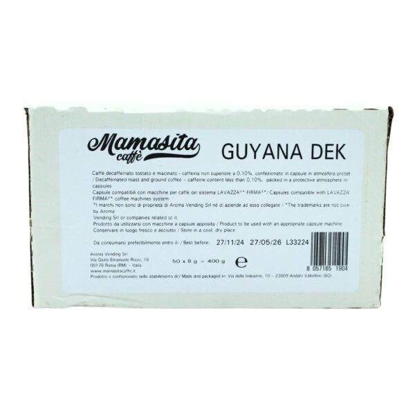 Guyana Dek - Compatibile Lavazza Firma e Vitagr. 50pz
